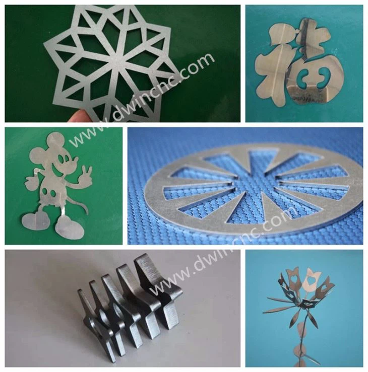 metal laser cutting machine samples