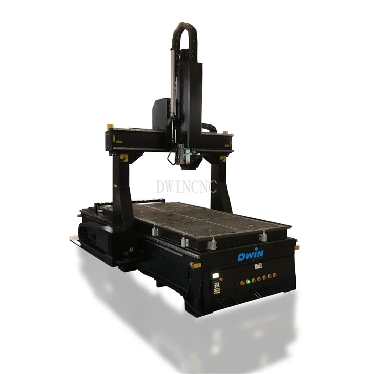  4 axis vacuum table water cooling spindle cnc router